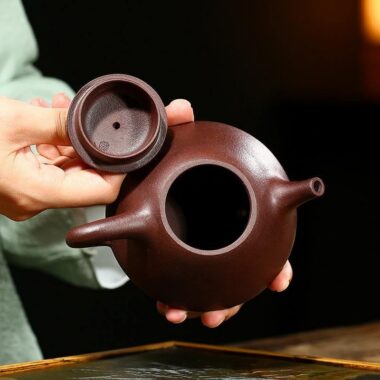 Yixing Zisha Teapot [Ziye Shi Piao] (Zi Ni – 240ml)