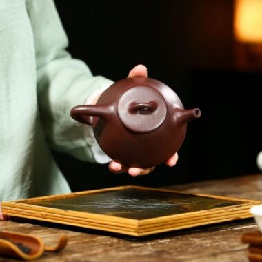 Yixing Zisha Teapot [Ziye Shi Piao] (Zi Ni – 240ml)