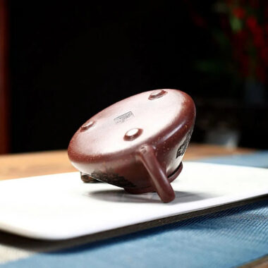 Yixing Zisha Teapot [Ziye Shi Piao] (Ziyu Jin Sha – 200ml)