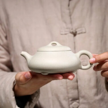 YixingZisha Teapot [Hantang Shi Piao] (Bai Duan Ni – 300ml)