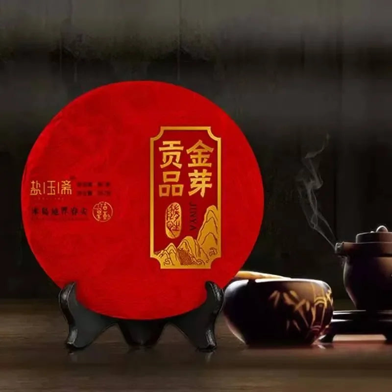 2009 Spring Yunnan Premium Shu Puer Tea Cake [Bingdao Golden Buds]