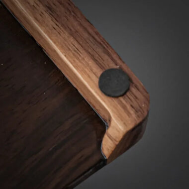 Ebony Copper Frame Tea Tray