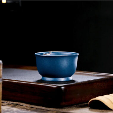 Full Handmade Yixing Zisha Master Tea Cup Gift Set [Dark Fragrance]