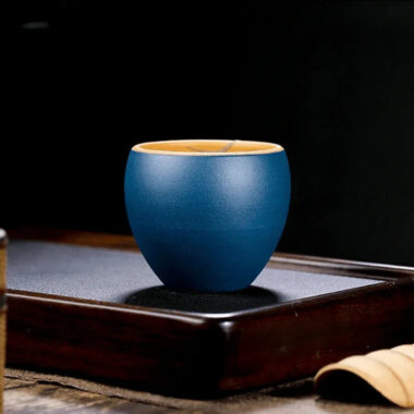 Full Handmade Yixing Zisha Master Tea Cup Gift Set [Flowers Bloom]