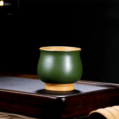 Full Handmade Yixing Zisha Master Tea Cup Gift Set [Flowers Bloom]
