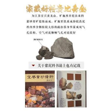 Full Handmade Yixing Zisha Shanshui Color Painted Teapot [Xiao Han Duo] (Lao Zi Ni – 225ml)