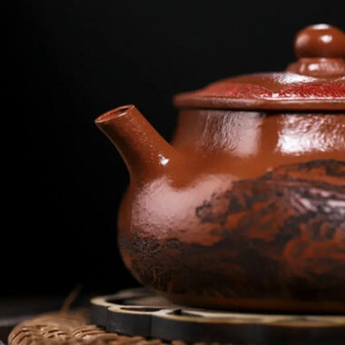 Full Handmade Yixing Zisha Teapot [Bai Fu Ju Zhen] (Hong Jiang Po Ni – 150ml)