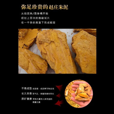 Full Handmade Yixing Zisha Teapot [Ji Tu Nao Chun] (Zhao Zhuang Zhu Ni – 320ml)