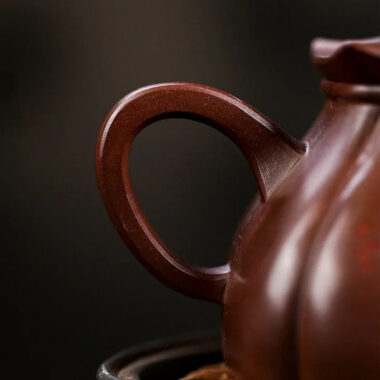Full Handmade Yixing Zisha Teapot [Potala Palace] (Di Cao Qing – 380ml)