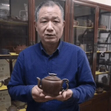 Full Handmade Yixing Zisha Teapot [Wengu Zhixin] (Di Cao Qing – 460ml)