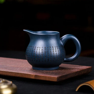 Full Handmade Yixing Zisha Teapot [Xiantao] (Tian Qing Ni – 350ml)