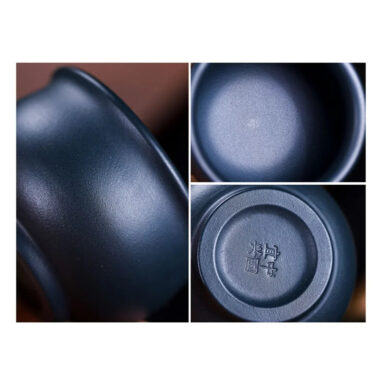 Full Handmade Yixing Zisha Teapot [Xiantao] (Tian Qing Ni – 350ml)