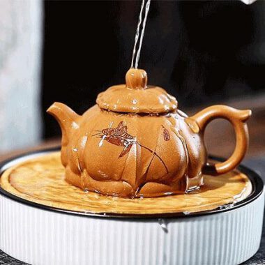 Full Handmade Yixing Zisha Teapot [Zen] (Lao Duan Ni – 260ml)