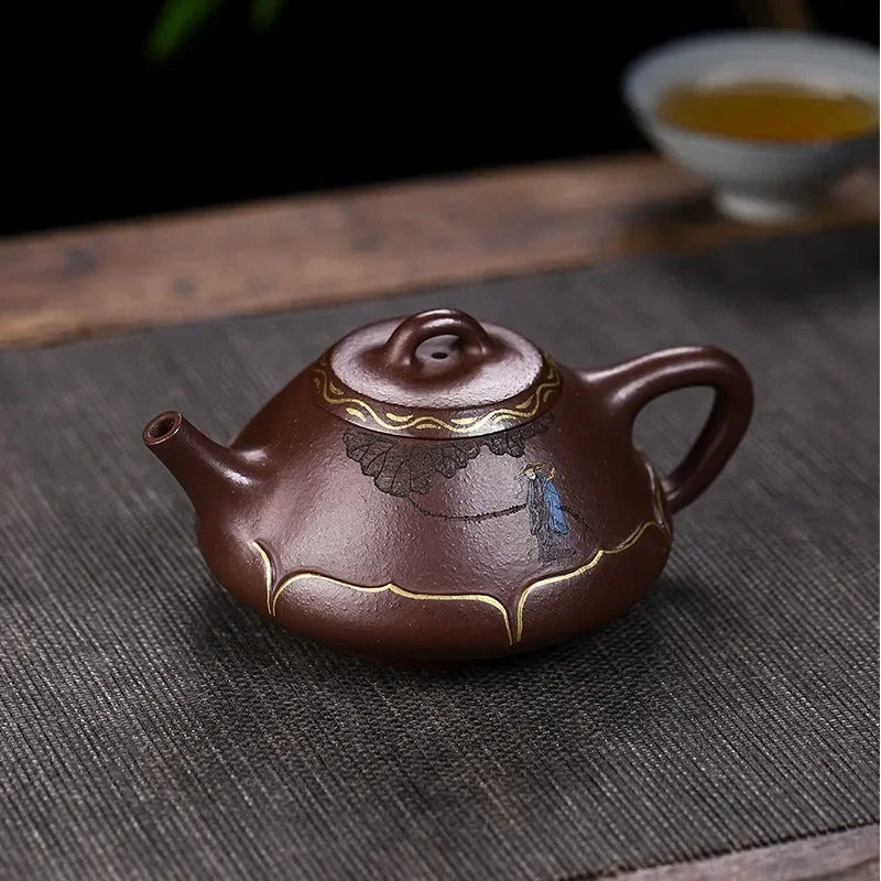 Full Handmade Yixing Zisha Teapot [Zhi Yu Shao Feng] (Lao Zi Ni – 300ml)