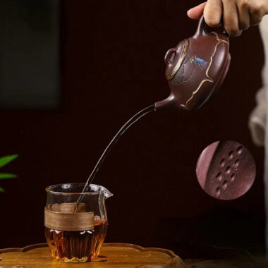 Full Handmade Yixing Zisha Teapot [Zhi Yu Shao Feng] (Lao Zi Ni – 300ml)