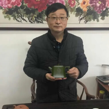 Full Handmade Yixing Zisha Teapot [Zhizu Changle] (Douqing Sha – 260ml)