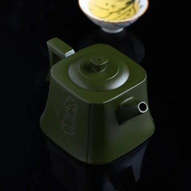 Full Handmade Yixing Zisha Teapot [Zhizu Changle] (Douqing Sha – 260ml)