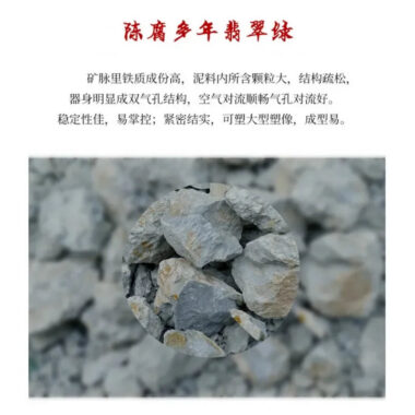 Full Handmade Yixing Zisha Teapot [Zhong Gan Yi Dan] (Feicui Lu Ni – 450ml)