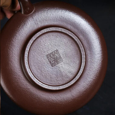 Full Handmade Yixing Zisha Teapot [Zhu Yun Baifu] (Zi Xue Sha – 380ml)