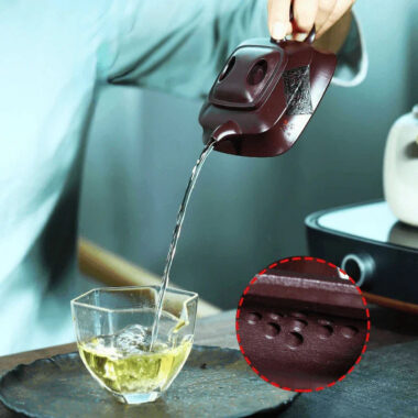 Full Handmade Yixing Zisha Teapot [Zui Mei] (Zi Jia Ni – 200ml)