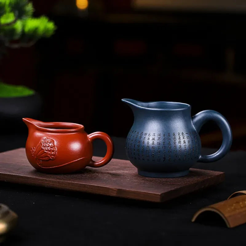 Handmade Yixing Zisha Fair Cup [Xin Jing 280ml / Lotus Pod 180ml]