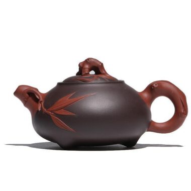 Handmade Yixing Zisha Teapot [Three Friends of Winter] (Zi Ni – 220ml)