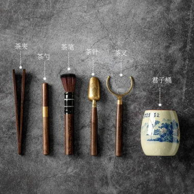 Jindezhen Gu Ru Ice Crackle Ceramic Tea Set [Jiangshan Keran]