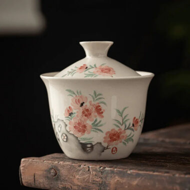 Plant Ash Ceramic Gongfu Tea Gift Set