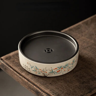 Plant Ash Ceramic Gongfu Tea Gift Set