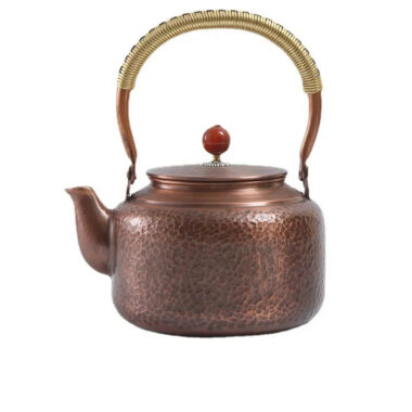 Retro Copper [Barrel Hammer Pattern] Kettle 1.4L