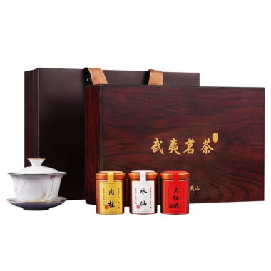 Wuyi Yan Cha [Narcissus / Rougui / Qilan / Da Hong Pao | Jin Jun Mei / Lapsang Souchong] Small Cannd Gift Box Set 250g