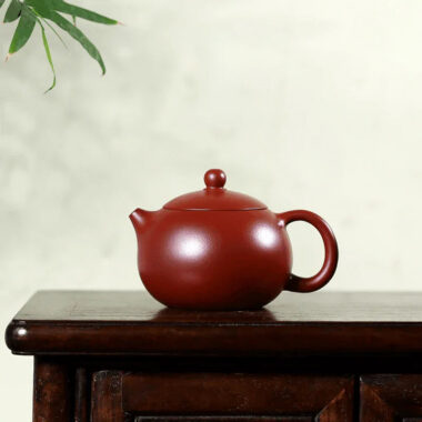 Yixing Zisha Teapot [5-color Xishi Pot Set] (5 Clay Types – 220ml±50cc)