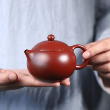 Yixing Zisha Teapot [5-color Xishi Pot Set] (5 Clay Types – 220ml±50cc)