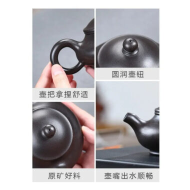Yixing Zisha Teapot [Ai Pun Pot] (Shi Huang – 240ml)
