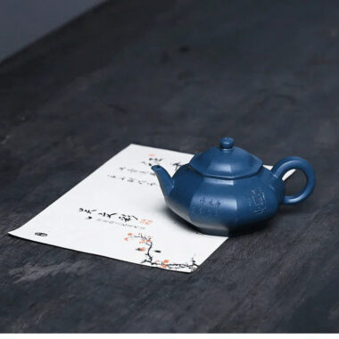 Yixing Zisha Teapot [Bafang Baoling] (Tian Qing Ni – 270ml)