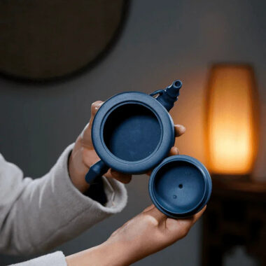 Yixing Zisha Teapot [Bamboo] (Tian Qing Ni – 320ml)