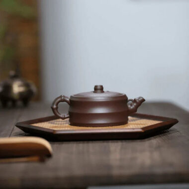 Yixing Zisha Teapot [Bamboo] (Zi Ni – 240ml)