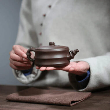 Yixing Zisha Teapot [Bamboo] (Zi Ni – 240ml)