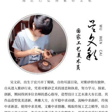 Yixing Zisha Teapot [Bamboo] (Zi Ni – 240ml)