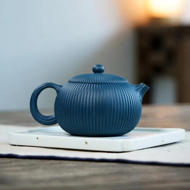 Yixing Zisha Teapot [Begonia Xishi] (Tian Qing Ni – 260ml)