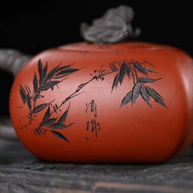 Yixing Zisha Teapot [Blessing Everywhere] (Qing Shui Ni – 380ml)