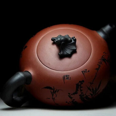 Yixing Zisha Teapot [Blessing] (Qing Shui Ni – 340ml)