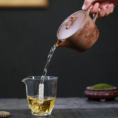 Yixing Zisha Teapot [Dakou Ting Song] (Hight Temperature Duan Ni – 310ml)