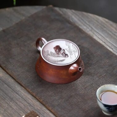 Yixing Zisha Teapot [Guan Shan] (High Temperature Duan Ni – 230ml)