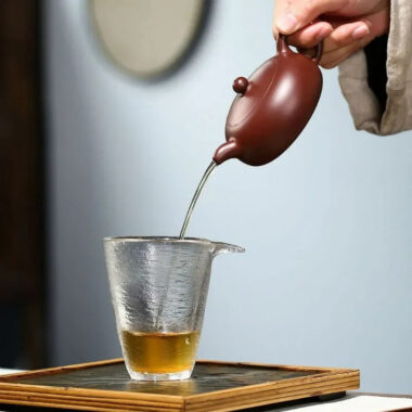 Yixing Zisha Teapot [Half Moon Pot] (Zi Zhu Ni – 150ml)