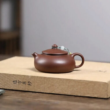 Yixing Zisha Teapot [Han Jiang] (Bensan Lu Ni/Zi Ni – 160ml)
