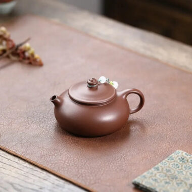 Yixing Zisha Teapot [Han Jiang] (Bensan Lu Ni/Zi Ni – 160ml)