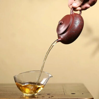 Yixing Zisha Teapot [Han Jiang] (Long Xue Sha – 240ml)