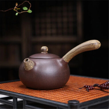 Yixing Zisha Teapot [Jiao Ni Tang Yu] (Jiao Ni / Zi Ni – 260ml)
