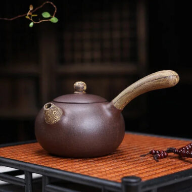 Yixing Zisha Teapot [Jiao Ni Tang Yu] (Jiao Ni / Zi Ni – 260ml)